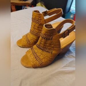 Maurices Brown Woven Sandals